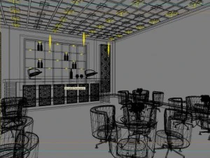 bar space 081 3D Model