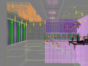 bar space 086 3D Model