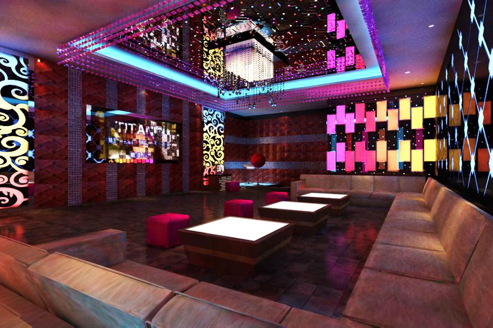bar space 089 3D Model .c4d .max .obj .3ds .fbx .stl .blend 