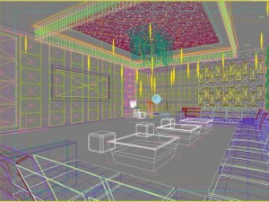 bar space 089 Modello 3D