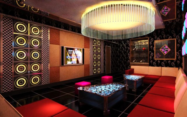 bar space 090 3D Модель .c4d .max .obj .3ds .fbx .stl .blend 