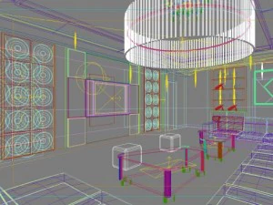 bar space 090 3D Model