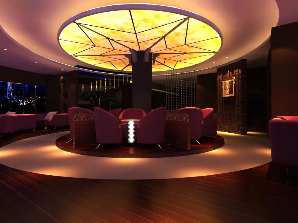 bar space 091 3D Model .c4d .max .obj .3ds .fbx .stl .blend 
