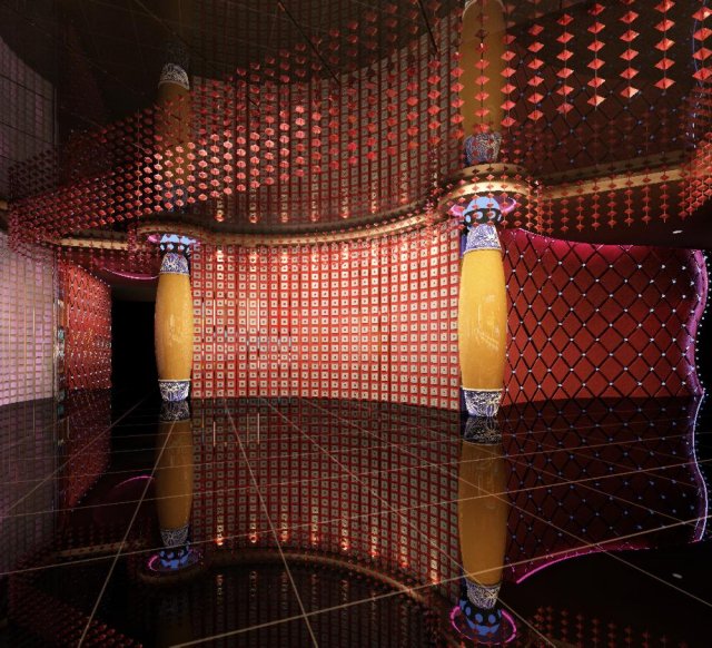 bar space 093 Model 3D .c4d .max .obj .3ds .fbx .stl .blend 