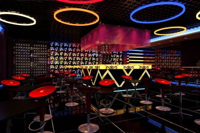 bar space 094 Modello 3D .c4d .max .obj .3ds .fbx .stl .blend 