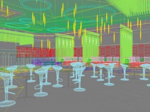 bar space 094 Modello 3D