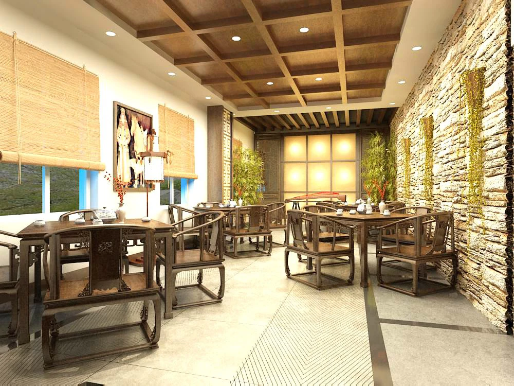 место в баре 097 3D Модель .c4d .max .obj .3ds .fbx .stl .blend 