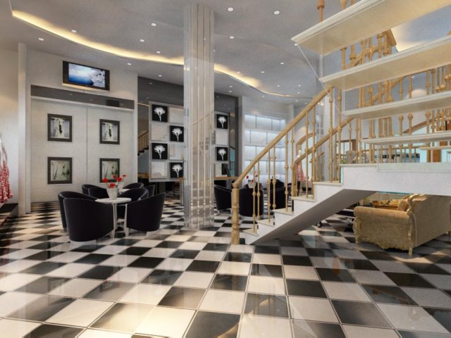 bar space 096 Modèle 3D .c4d .max .obj .3ds .fbx .stl .blend 