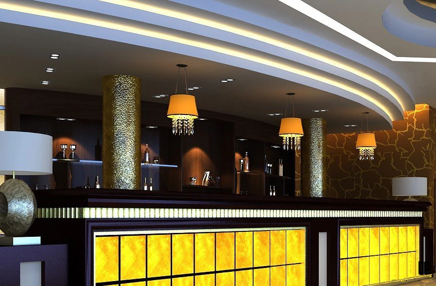 bar space 098 3D Model .c4d .max .obj .3ds .fbx .stl .blend 
