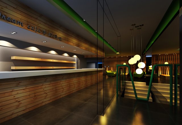 bar space 101 3D Model .c4d .max .obj .3ds .fbx .stl .blend 