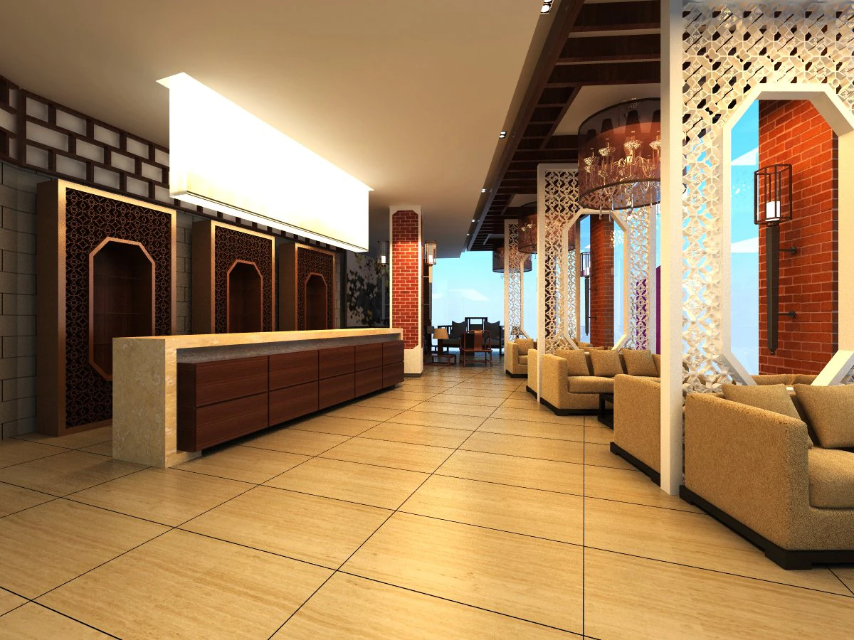 bar space 102 3D Model .c4d .max .obj .3ds .fbx .stl .blend 