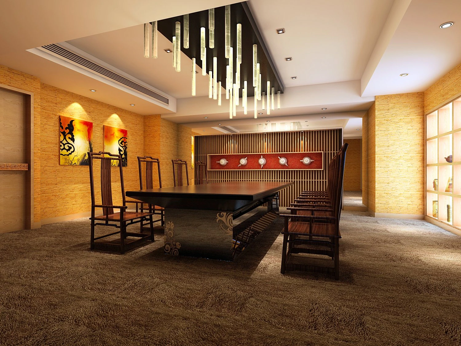bar space 106 3D Model .c4d .max .obj .3ds .fbx .stl .blend 