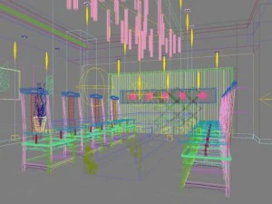 bar space 106 3D Model
