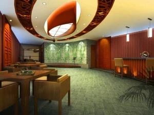 espacio de barra 107 Modelo 3D