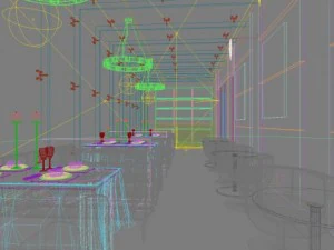 bar space 109 3D Model