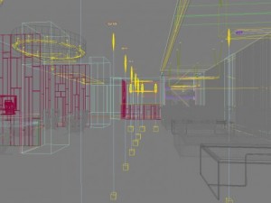 bar space 110 Model 3D