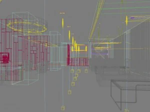 bar space 110 3D Model