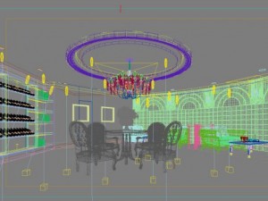 bar space 114 Modello 3D