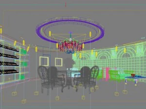 bar space 114 3D Model