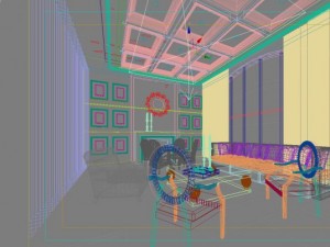 bar space 116 3D Model