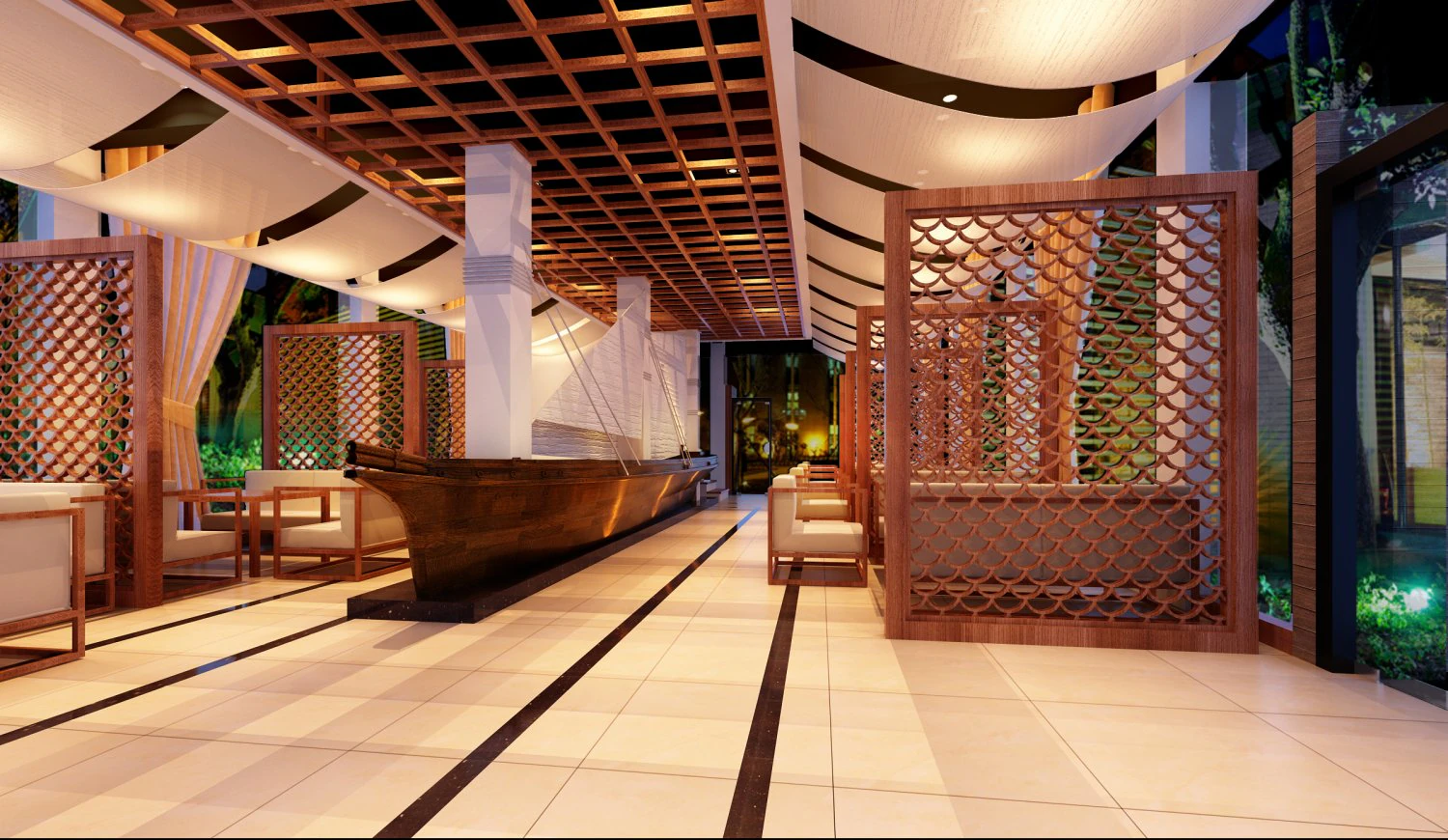 bar space 113 3D Model .c4d .max .obj .3ds .fbx .stl .blend 