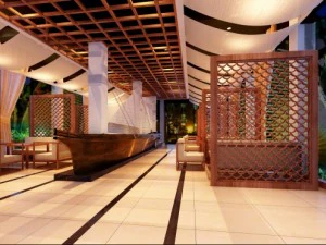 espacio de barra 113 Modelo 3D