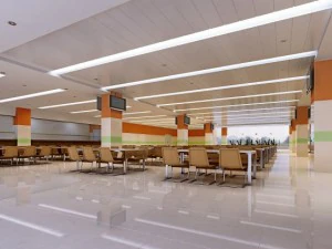 restoran alanı 022 3D Model