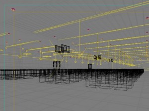restaurant space 022 3D Modell