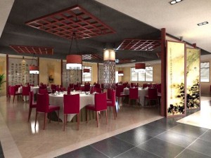 restaurant space 025 Modelo 3D