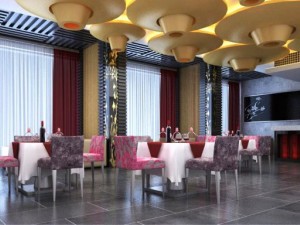 restaurant space 027 3D Модель