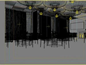 restaurant space 027 3D Model
