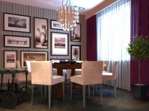 restaurant space 030 3D Модель