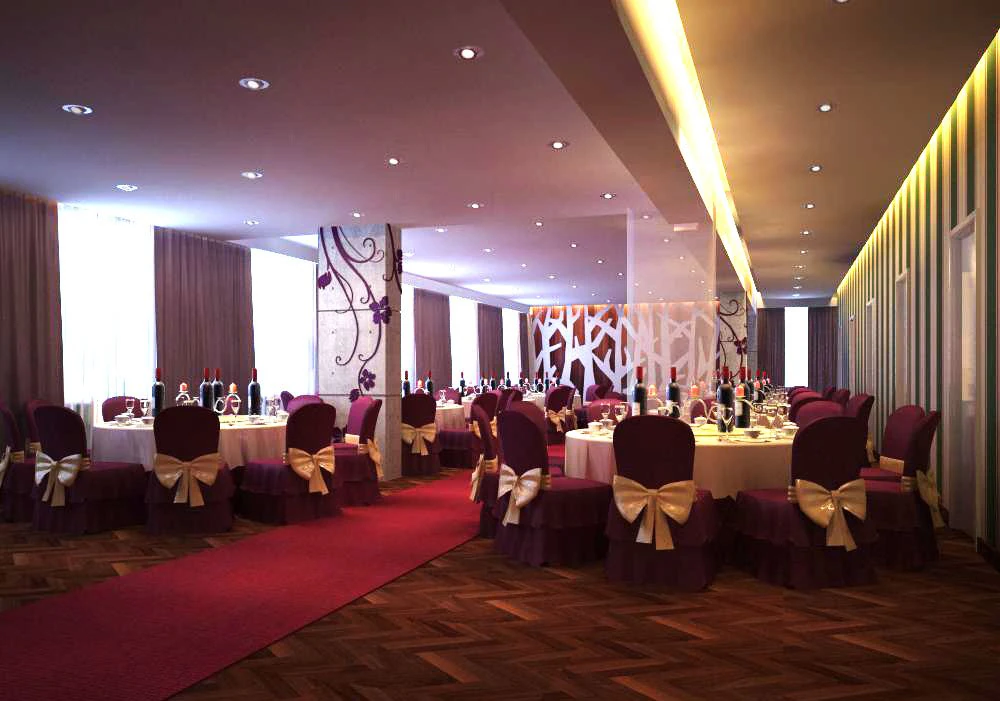 espacio de restaurante 035 Modelo 3D .c4d .max .obj .3ds .fbx .stl .blend 