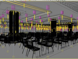 restaurant space 043 3D 模型