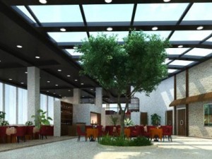 restaurant space 044 3D Model
