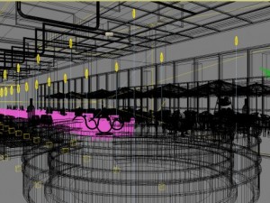 restaurant space 045 3D Model