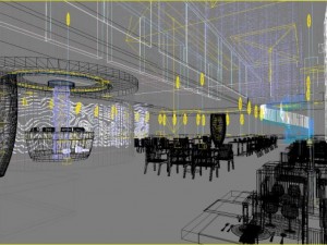 restaurant space 046 3D 模型