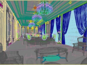 restaurant space 053 3D 模型