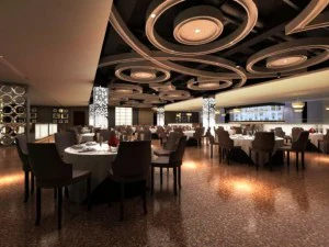 spazio ristorante 056 Modello 3D