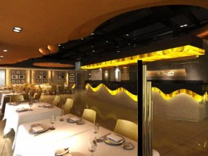 restoran alanı 061 3D Model