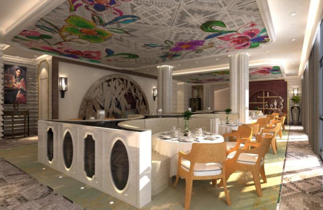 restaurant space 062 3D 모델 .c4d .max .obj .3ds .fbx .stl .blend 