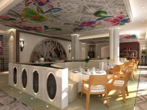 przestrzeń restauracyjna 062 Model 3D