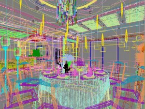 restaurant space 068 3D Model