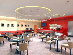 ресторанное пространство 083 3D Модель