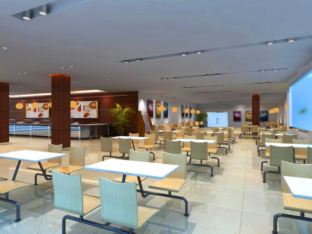 restaurant space 086 3D Model .c4d .max .obj .3ds .fbx .stl .blend