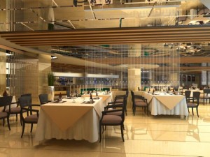 restaurant space 094 Modèle 3D