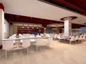 restaurant space 089 3D Модель
