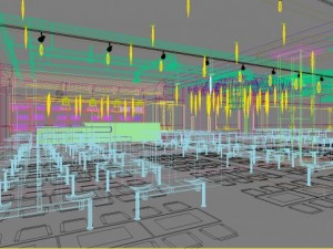 restaurant space 089 3D-Modell
