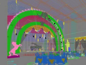 restaurant space 096 3D Model