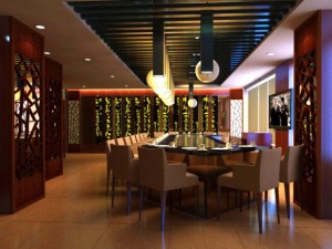 restaurant space 085 3D Модель